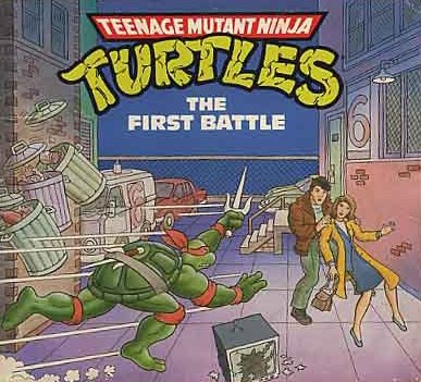 Beispielbild fr Teenage Mutant Ninja Turtles The First Battle zum Verkauf von Alf Books