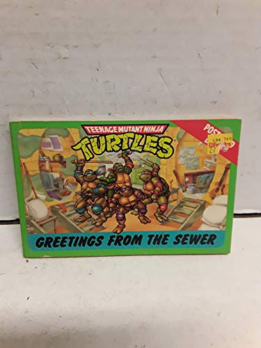 Beispielbild fr Greetings From the Sewer; Teenage Mutant Ninja Turtles Post Card Book zum Verkauf von Alf Books
