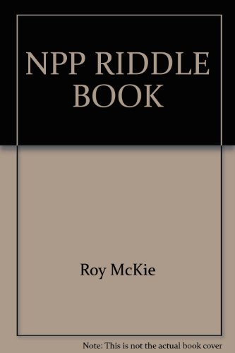 9780679812951: NPP RIDDLE BOOK