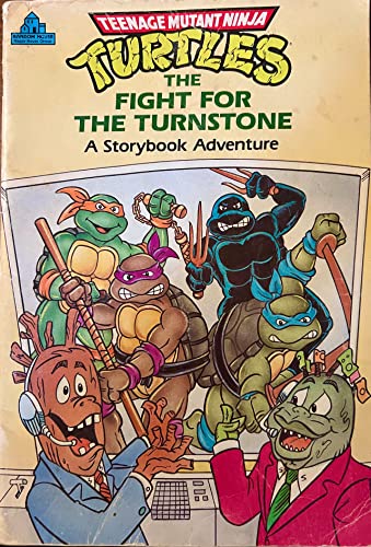 Beispielbild fr The Fight for the Turnstone ("Teenage Mutant Ninja Turtles") zum Verkauf von Wonder Book
