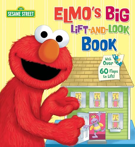 Beispielbild fr Elmo's Big Lift-and-Look Book (Sesame Street) zum Verkauf von SecondSale