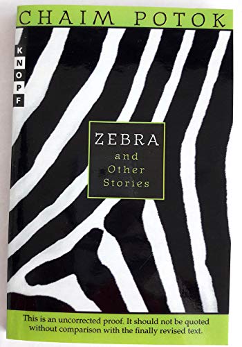 9780679854401: Zebra and Other Stories