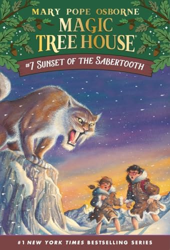 Stock image for Magic Tree House 07: Sunset Of The Sabertooth for sale by Reuseabook