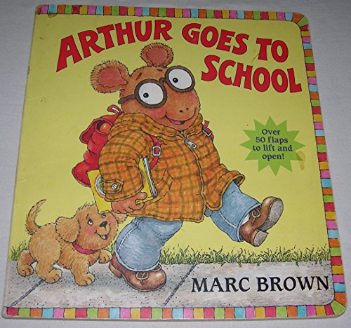 Beispielbild fr Arthur Goes to School: Great Big Flap Books zum Verkauf von WorldofBooks