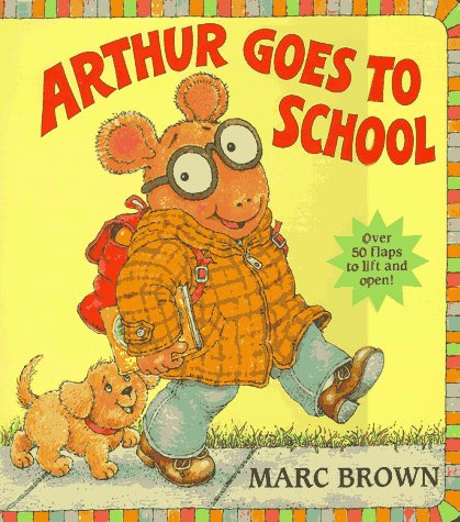 9780679867340: Arthur Goes to School: Great Big Flap Books