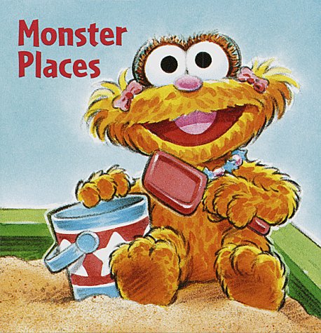 9780679877608: Monster Places (Sesame Street - Chunky Shape Books)