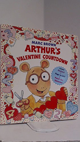 Beispielbild fr Arthur's Valentine Countdown (Board Book with Stickers, Flaps to Lift, and a Punch-Out Valentine) zum Verkauf von ZBK Books