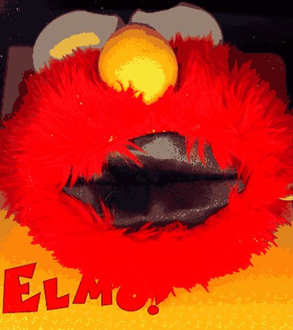 Beispielbild fr Furry Faces: Elmo (Random House Picturebacks) zum Verkauf von Wonder Book