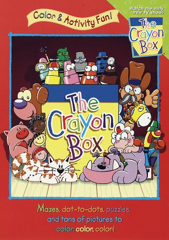 Stock image for The Crayon Box: Color & Activity Fun Mazes, Dot-To-Dots, Puzzles, and Tons of Pictures to Color, Color, Color! for sale by Book Lover's Warehouse