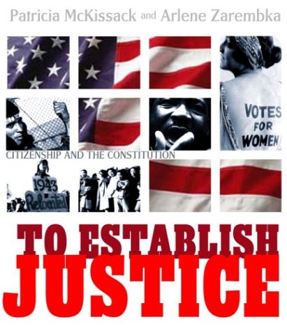9780679893080: To Establish Justice: Citizenship and the Constitution