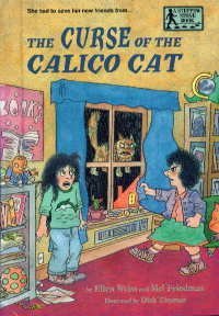 9780679954057: THE CURSE OF THE CALICO CAT (Stepping Stone Books)
