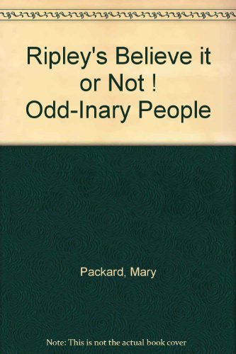 9780681024793: Ripley's Believe it or Not ! Odd-Inary People