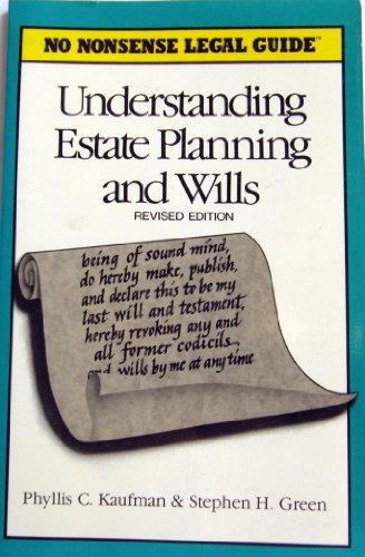 Stock image for Understanding Estate Planning and Wills (No Nonsense Legal Guides) for sale by Wonder Book