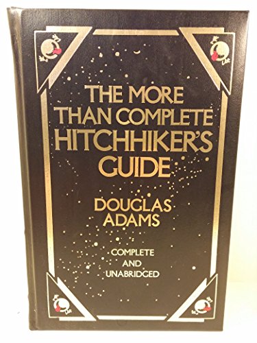 The More Than Complete Hitchhiker's Guide: Complete & Unabridged - Bonded Leather Edition
