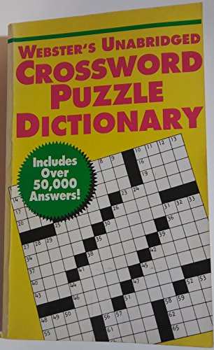 Stock image for Webster's Unabridged Crossword Puzzle Dictionary for sale by Hastings of Coral Springs