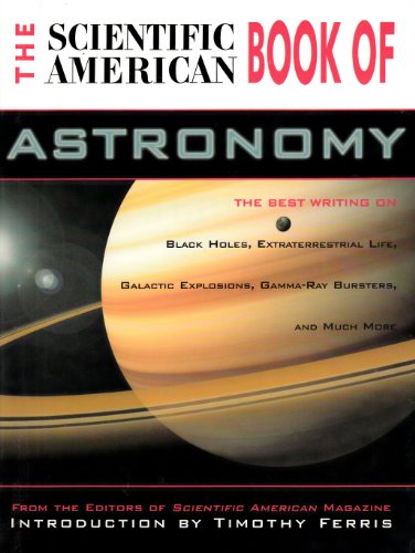 Beispielbild fr The Scientific American Book of Astronomy zum Verkauf von Availing Books