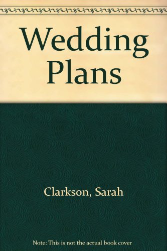Stock image for Wedding Plans for sale by Bargain Finders of Colorado