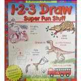 Beispielbild fr 1-2-3 Draw, Super Fun Stuff, Step-By-Step, 5 Books in One! (Art Instruction / Drawing) zum Verkauf von Better World Books