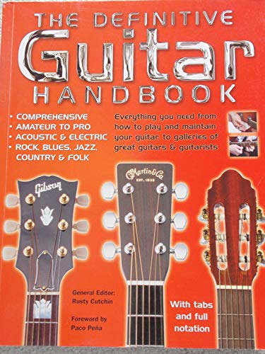 Beispielbild fr The Definitive Guitar Handbook zum Verkauf von SecondSale