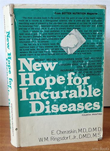 Beispielbild fr New Hope for Incurable Diseases zum Verkauf von Better World Books