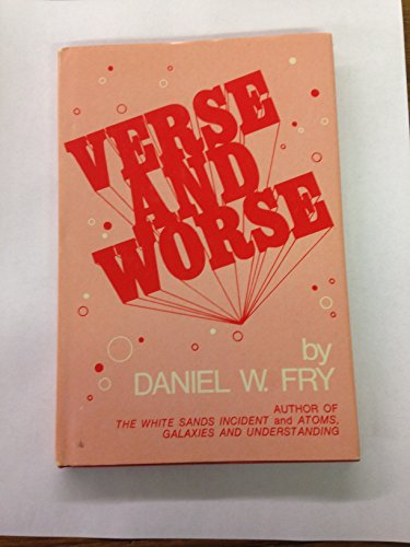9780682494625: Verse and Worse