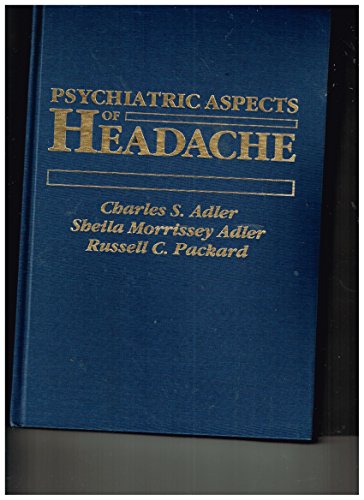 Stock image for Psychiatric Aspects of Headache for sale by HPB-Red