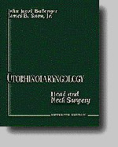 Beispielbild fr Otorhinolaryngology : Head and Neck Surgery zum Verkauf von Better World Books