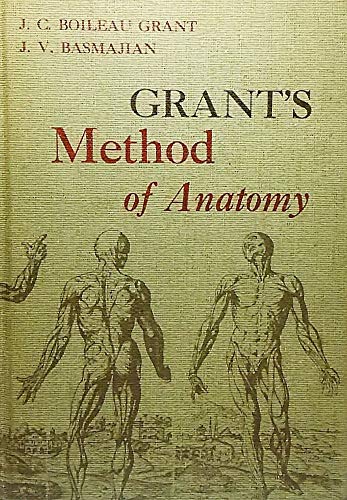 9780683004311: Grant's Method of anatomy: By regions, descriptive and deductive