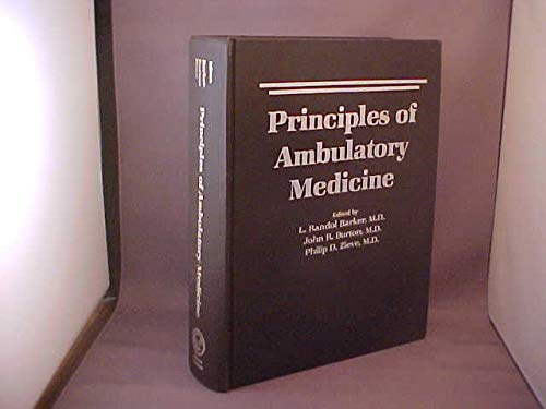 Beispielbild fr Principles of ambulatory medicine zum Verkauf von Wonder Book