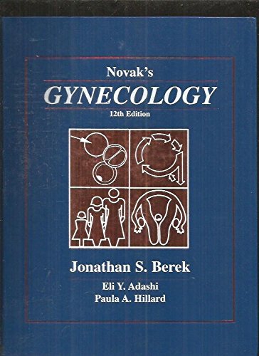Imagen de archivo de Novak's Gynecology a la venta por Better World Books