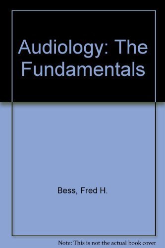 9780683006193: Audiology : The Fundamentals