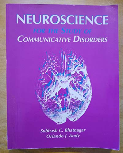 Beispielbild fr Neuroscience for the Study of Communicative Disorders zum Verkauf von AwesomeBooks