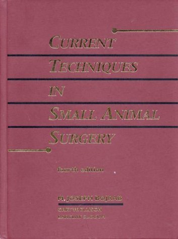 Imagen de archivo de Current Techniques in Small Animal Surgery a la venta por Jenson Books Inc