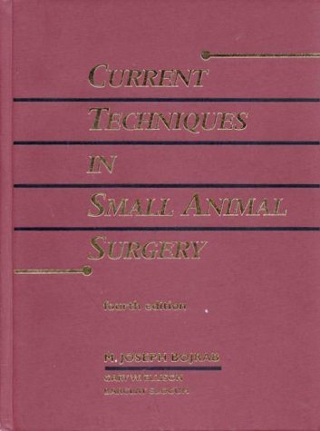 Stock image for Current Techniques in Small Animal Surgery for sale by ThriftBooks-Dallas