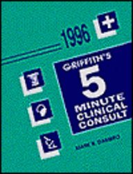 Stock image for Griffith's Five Minute Clinical Consultation (1996) for sale by HPB-Red