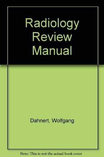 Stock image for Radiology review manual for sale by Mispah books