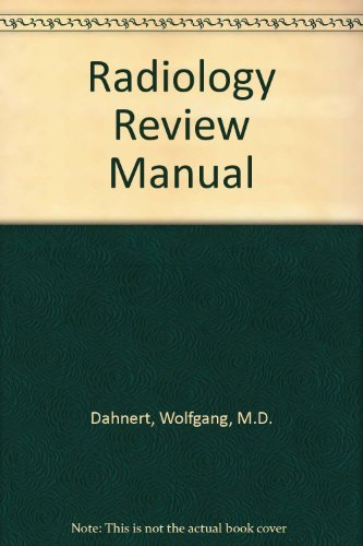 Imagen de archivo de Radiology Review Manual a la venta por Better World Books