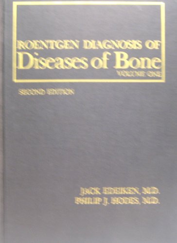 Immagine stock per Roentgen Diagnosis of Diseases of Bone. Band II: [Unbekannter Einband] by
