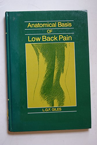 Stock image for Anatomical Basis of Low Back Pain for sale by HPB-Red