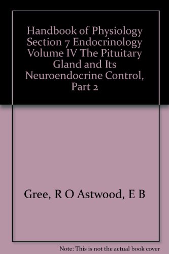 Imagen de archivo de Handbook of Physiology: A Critical, Comprehensive Presentation of Physiological Knowledge and Concepts (Section 7: Endocrinology Volume 4 the Pituitary Gland and Its Neuroendocrine Control, Part 2) a la venta por PsychoBabel & Skoob Books