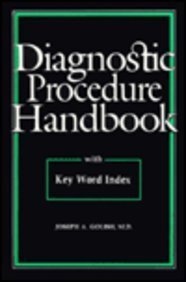 9780683036190: Diagnostic Procedure Handbook With Key Word Index