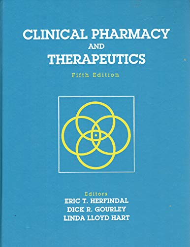 Beispielbild fr Clinical Pharmacy and Therapeutics/Workbook for Clinical Pharmacy and Therapeutics zum Verkauf von Books From California