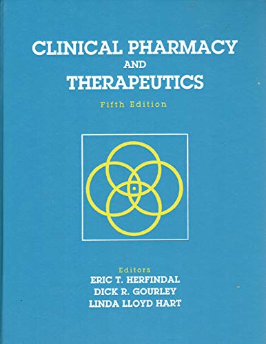 Imagen de archivo de Clinical Pharmacy and Therapeutics/Workbook for Clinical Pharmacy and Therapeutics a la venta por HPB-Red