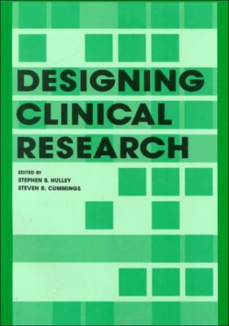 Designing Clinical Research : An Epidemiological Approach