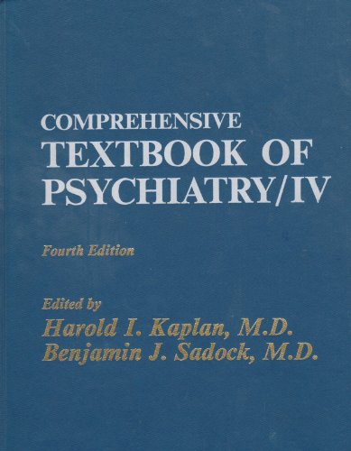 Beispielbild fr Comprehensive Textbook of Psychiatry/IV zum Verkauf von Better World Books