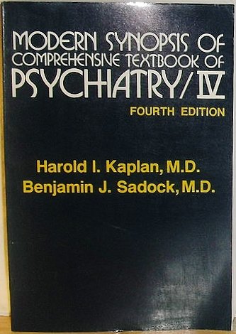 Imagen de archivo de Modern Synopsis of Comprehensive Textbook of Psychiatry IV a la venta por Better World Books