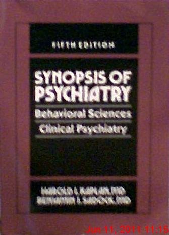 Immagine stock per Synopsis of Psychiatry: Behavioral Sciences, Clinical Psychiatry