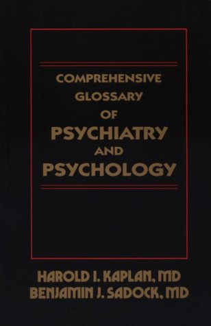 Beispielbild fr Comprehensive Glossary of Psychiatry and Psychology zum Verkauf von SecondSale