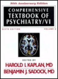 Beispielbild fr Comprehensive Textbook of Psychiatry/VI, 30th Anniversary Edition (2 Volume set) zum Verkauf von Blindpig Books