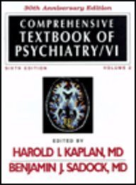 Stock image for Comprehensive Textbook of Psychiatry/VI, 30th Anniversary Edition (2 Volume set) for sale by Blindpig Books